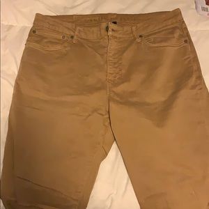 Brown American eagle chinos